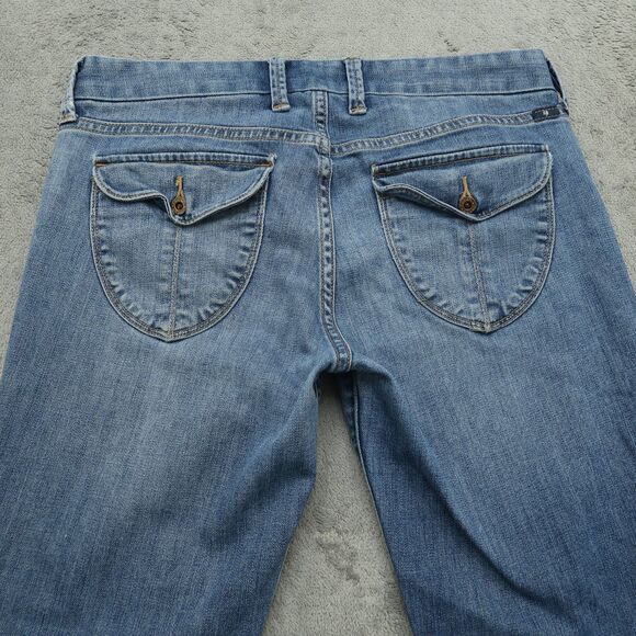 Lucky Brand Jeans Women's Size 6/28 Blue Mid-Rise Sweet Crop Denim 24" Inseam - Picture 16 of 16